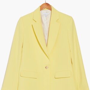Topshop Yellow Blazer